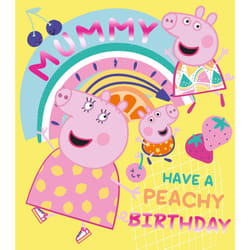 Peppa Pig Mummy Birthday Card