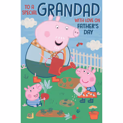 PEPPA PIG GRANDAD FATHER'S DAY CARD