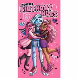 Monster High 'Birthday Hugs' Birthday Card