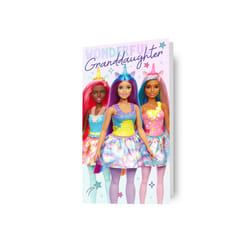 Barbie 'Granddaughter' Birthday Card