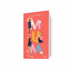 Barbie 'Mum' Birthday Card