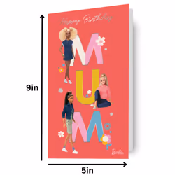 Barbie 'Mum' Birthday Card