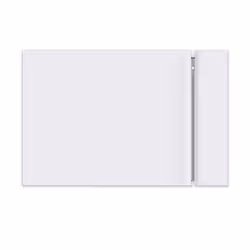 Radialight Kyoto Wifi Electric Panel Heater, Wall Mounted - 750W, White