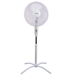ExtraStar 16" Oscillating Pedestal / Stand Fan Portable White