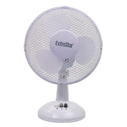 ExtraStar 9" Oscillating Electric Table Fan 2 Speed