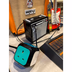 Rubik 4 Gang Cube Style Extension Lead with USB Port and Type C Port 1.5m Cable