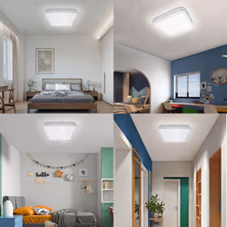 18W LED Square Ceiling Light 6500K, 1900 Lumen