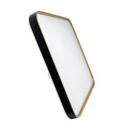 48W LED Square Ceiling Light CCT Tri-tone 3000k-6500k, 5500 Lumen, Black Edge
