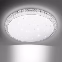 18W LED Round Ceiling Light 6500K, 1950 Lumen
