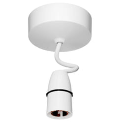 B22 Ceiling Pendant Light Fitting - 6 Inch
