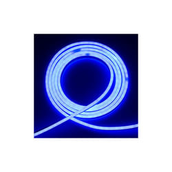 Neon LED Strip 5M Cable with Power Adapter, 8.5W/M, Ice Blue Light