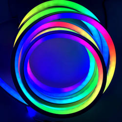 5M RGB Neon Strip with Power Adapter ,Remote Control