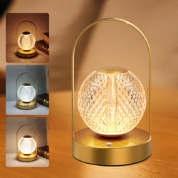ExtraStar Rechargeable Lantern Design Lamp, 3-Colour Mode - Globe