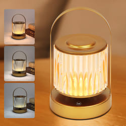 ExtraStar Rechargeable Lantern Design Lamp, 3-Colour Mode - Cylinder