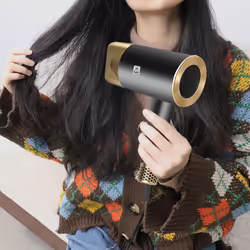 Hair Dryer 1600W-2000W, Ionic technology, 2 speed, Black