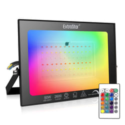 50W RGB LED Flood Light, 16 colours, IP65