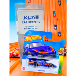 Porsche 935 (Metallic Dark Blue) 7/10 HW Exotics - 2023-223/250 (Short Card) - COMES IN A KLAS CAR KEEPER PROTECTIVE COLLECTORS CASE - HKH96