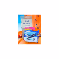 1956 Corvette (Light Blue - Barbie) 9/10 HW Screen Time - 2023-183/250 (Short Card) - COMES IN A KLAS CAR KEEPER SHORT CARD PROTECTOR CASE - HKK87
