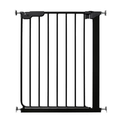 Safetots Super Narrow Baby Gate - Black, 60.5 - 66.5cm