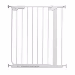 Safetots Super Narrow Baby Gate - White, 66.5 - 74cm