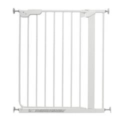 Safetots Super Narrow Baby Gate - White, 66.5 - 74cm
