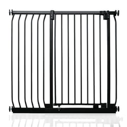 Safetots Extra Tall Elite Safety Gate - Matt Black, 98cm - 107cm