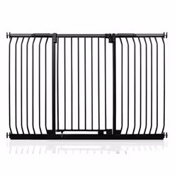 Safetots Extra Tall Elite Safety Gate - Matt Black, 170cm - 179cm