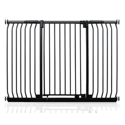 Safetots Extra Tall Elite Safety Gate - Matt Black, 143cm - 152cm