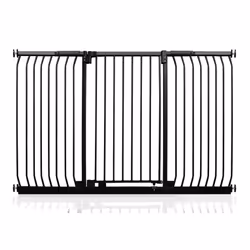Safetots Extra Tall Elite Safety Gate - Matt Black, 179cm - 188cm