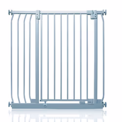 Safetots Extra Tall Elite Safety Gate - Matt Grey, 89cm - 98cm