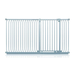Safetots Extra Tall Elite Safety Gate - Matt Grey, 198cm - 207cm