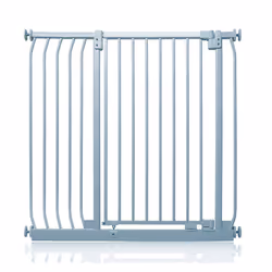Safetots Extra Tall Elite Safety Gate - Matt Grey, 98cm - 107cm