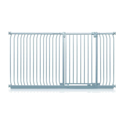 Safetots Extra Tall Elite Safety Gate - Matt Grey, 207cm - 216cm