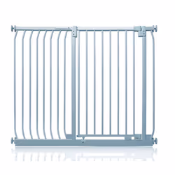Safetots Extra Tall Elite Safety Gate - Matt Grey, 125cm - 134cm