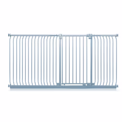 Safetots Extra Tall Elite Safety Gate - Matt Grey, 234cm - 243cm
