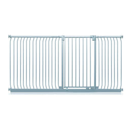 Safetots Extra Tall Elite Safety Gate - Matt Grey, 234cm - 243cm