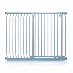 Safetots Extra Tall Elite Safety Gate - Matt Grey, 134cm - 143cm