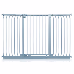 Safetots Extra Tall Elite Safety Gate - Matt Grey, 161cm - 170cm