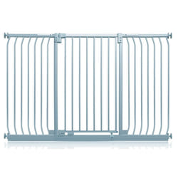 Safetots Extra Tall Elite Safety Gate - Matt Grey, 161cm - 170cm