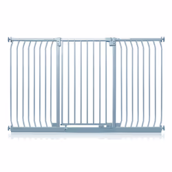 Safetots Extra Tall Elite Safety Gate - Matt Grey, 179cm - 188cm