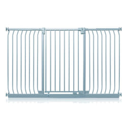 Safetots Extra Tall Elite Safety Gate - Matt Grey, 179cm - 188cm