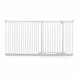 Safetots Extra Tall Elite Safety Gate - Matt White, 189cm - 198cm