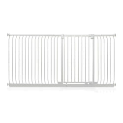 Safetots Extra Tall Elite Safety Gate - Matt White, 207cm - 216cm