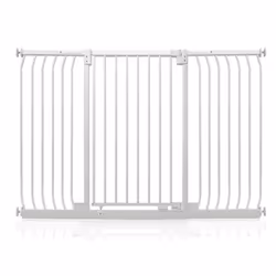 Safetots Extra Tall Elite Safety Gate - Matt White, 152cm - 161cm