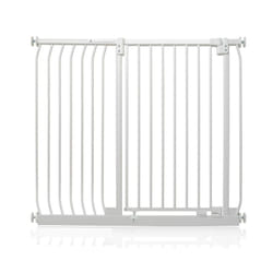 Safetots Extra Tall Elite Safety Gate - Matt White, 116cm - 125cm