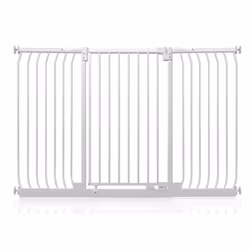 Safetots Extra Tall Elite Safety Gate - Matt White, 161cm - 170cm