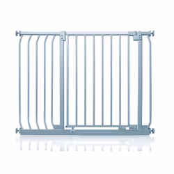 Safetots Elite Pressure Safety Gate - Matt Grey, 98cm -107cm