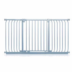 Safetots Elite Pressure Safety Gate - Matt Grey, 152cm - 161cm