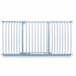 Safetots Elite Pressure Safety Gate - Matt Grey, 170cm - 179cm