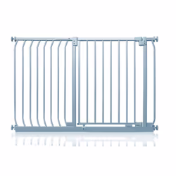 Safetots Elite Pressure Safety Gate - Matt Grey, 125cm - 134cm